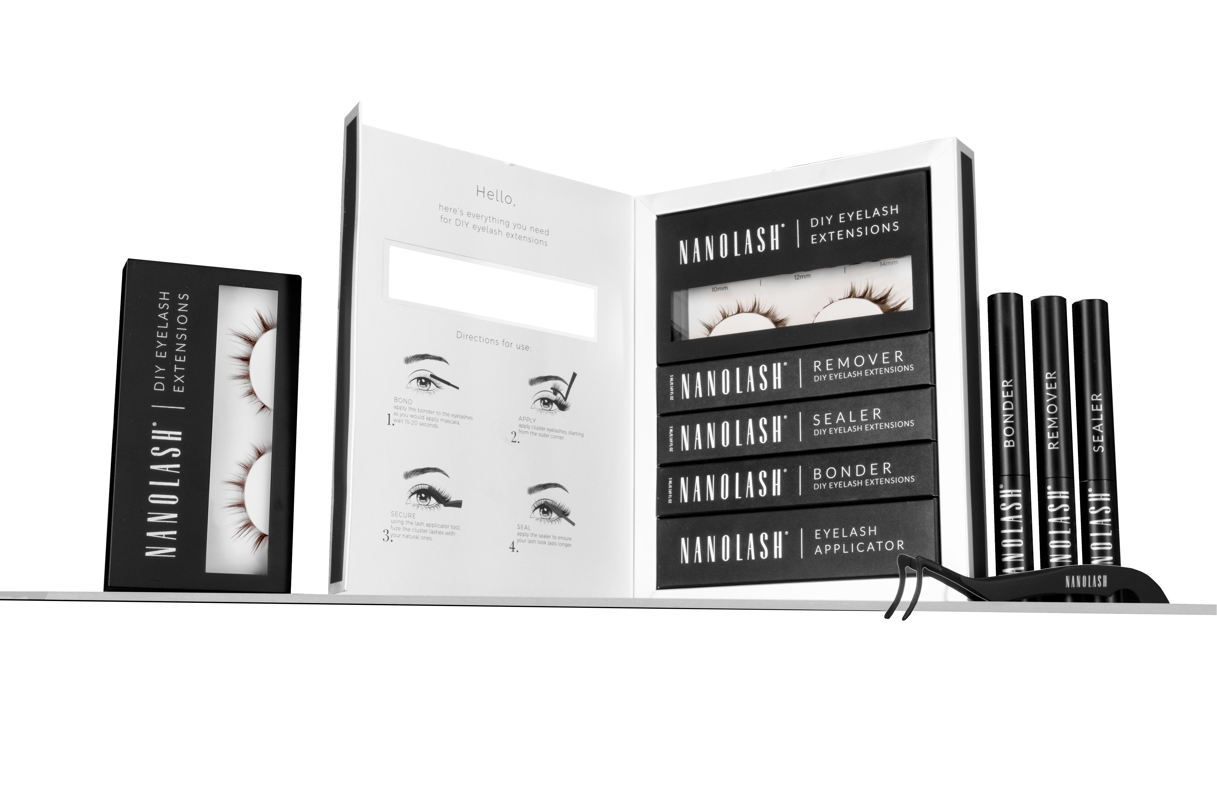 nanolash diy eyelash extensions starter kit 